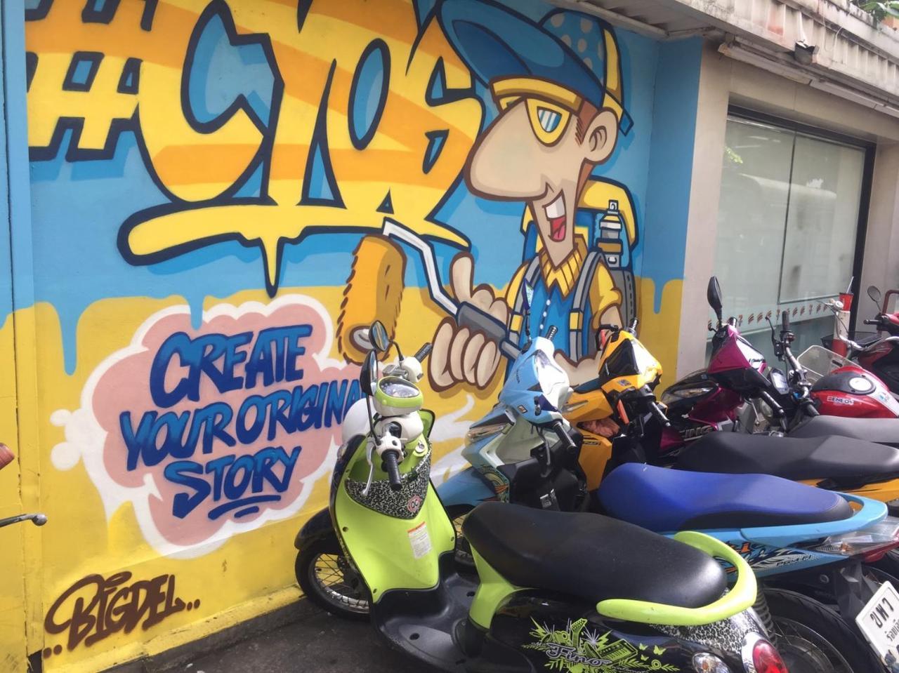 Cubic Bangkok Vandrehjem Eksteriør billede