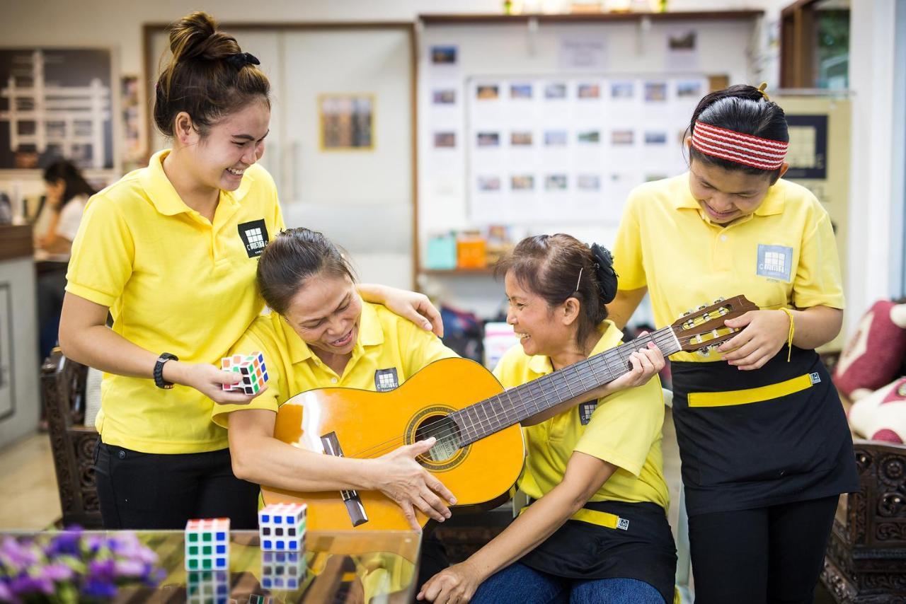 Cubic Bangkok Vandrehjem Eksteriør billede